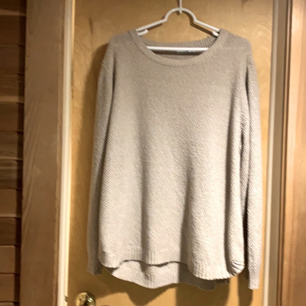 Beige Pullover Sweater